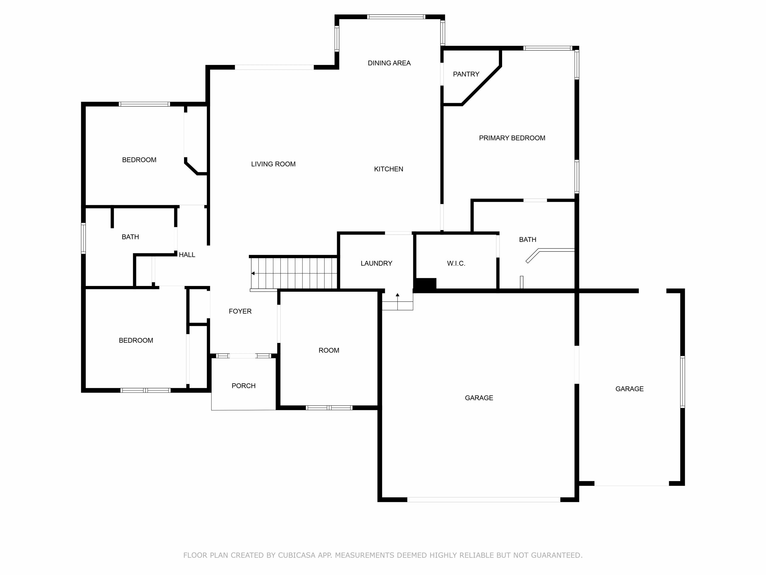 Main Level Floor Plan