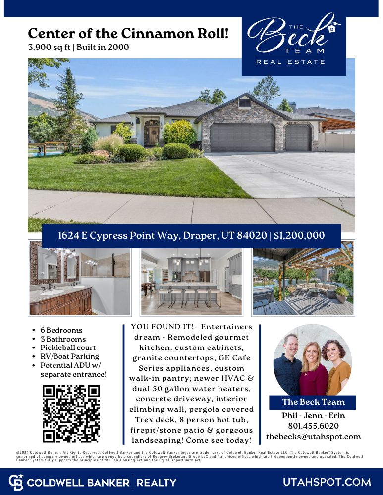 1624 Cypress Point Way Flyer