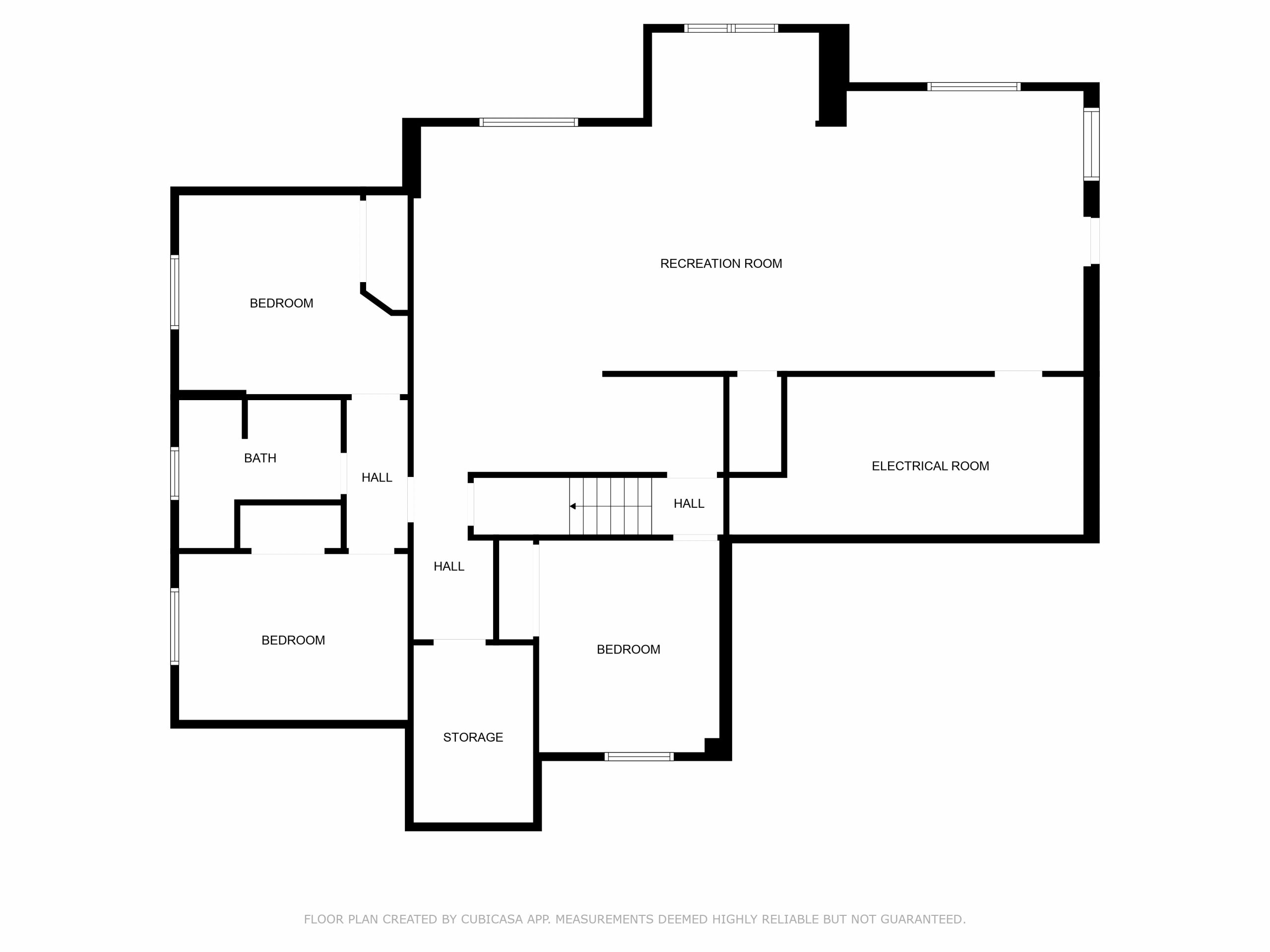 Basement Level Floor Plan