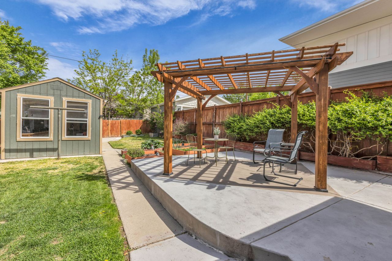 Backyard of 1131 E Emerson Ave, Salt Lake City, Utah 84105