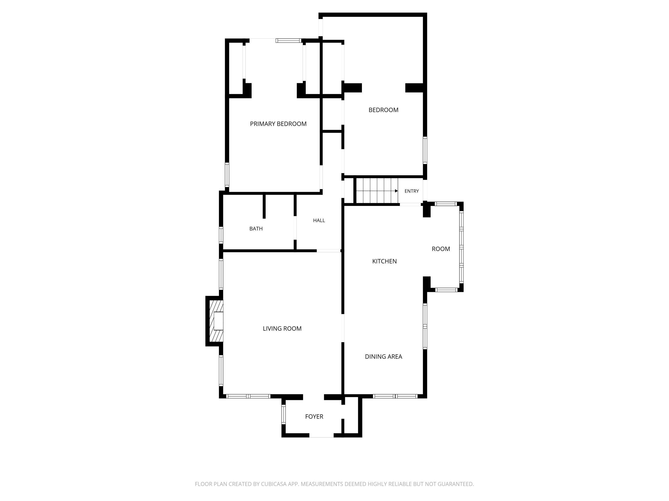 Floor Plan main level-487 E 9th Ave, Salt Lake City, Utah 84103 